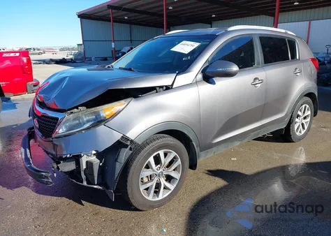 2015 Kia Sportage Lx from USA, damaged, VIN KNDPB3AC3F7670273